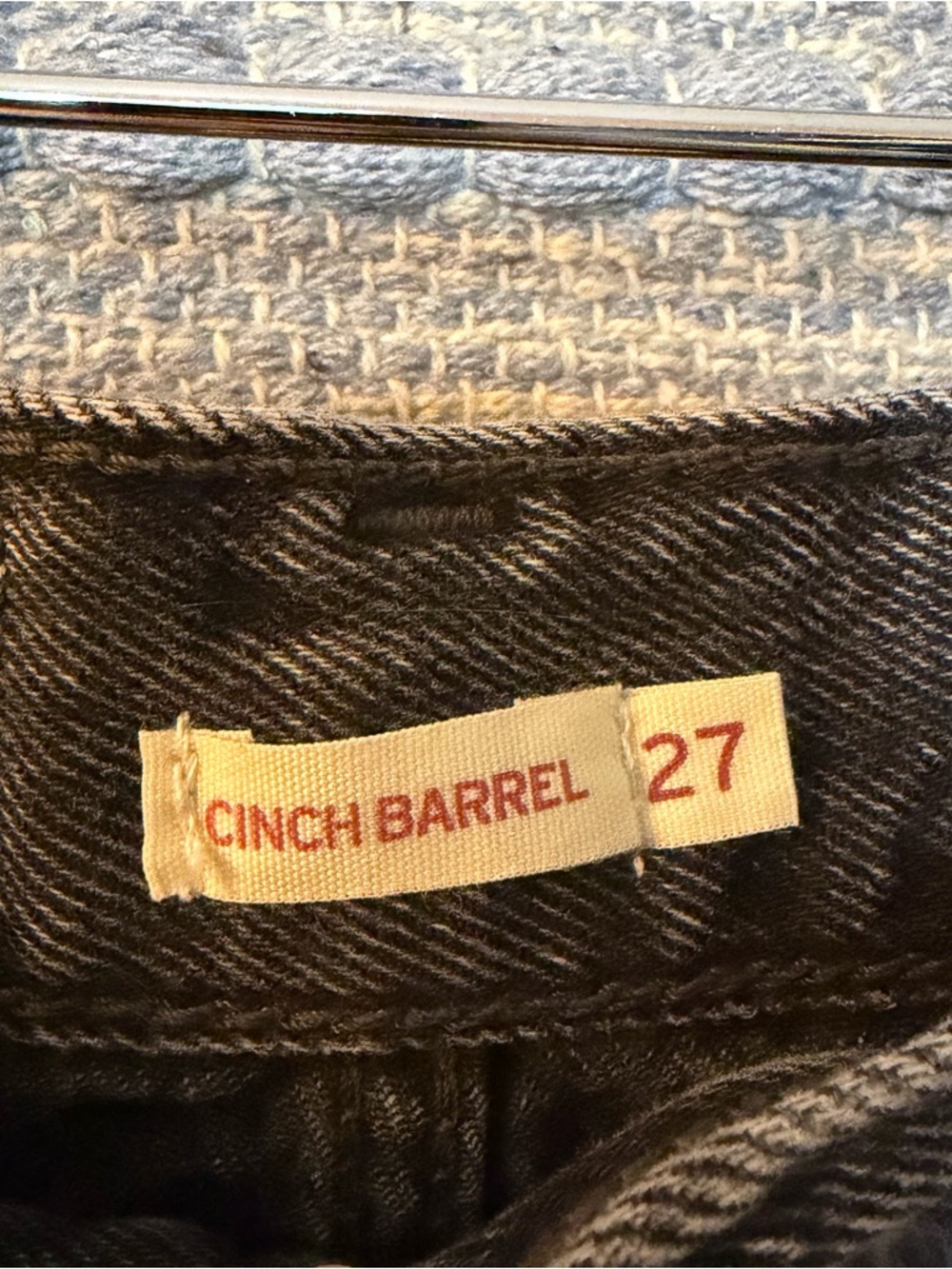 Levi’s Cinch Barrel Jeans size 27 - Picture 3 of 7